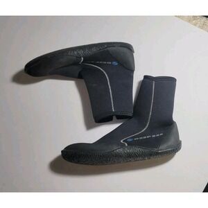 Deep See Atlantic Boots Neoprene 5mm Diving Scuba Surfing US Size 7 Water Sport